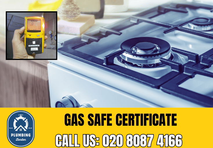 gas safe certificate Kew